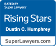 Logo Recognizing Skeeters, Bennett, Wilson & Humphrey's affiliation with Super Lawyers